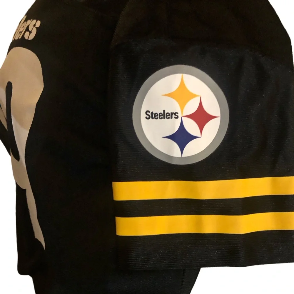 NFL Pittsburgh Steelers #19  Smith-Shuster Short Sleeve Jersey Sz 10-12